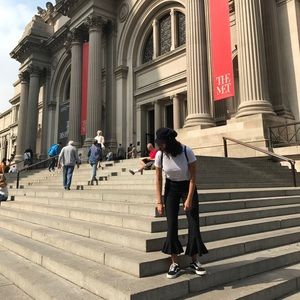 HnMCute flare leg pants